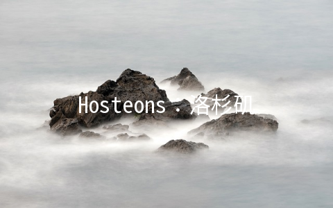 Hosteons：洛杉矶OpenVZ年付13.5美元起/KVM年付21.6美元起/无限流量