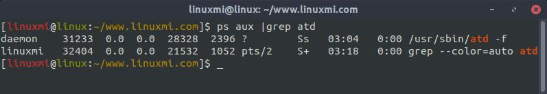 图解 Linux下at延时任务和crontab定时任务命令