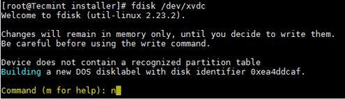 如何在Linux系统上添加新的磁盘如何在Linux系统上添加新的磁盘