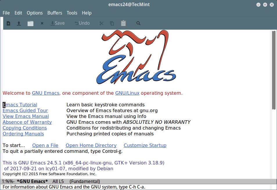 Emacs编辑器