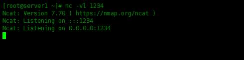 ncat命令使用实例ncat命令使用实例