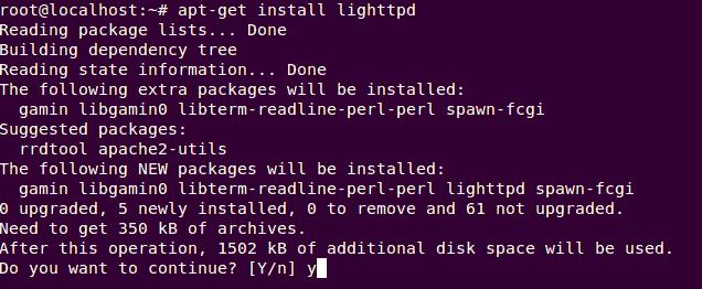 在 Linux 中安装 Lighttpd Web 服务器在 Linux 中安装 Lighttpd Web 服务器