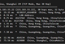 香港原生云服务器 1核 1G 10M带宽 30元/月 稳爱云-枫舟驿站