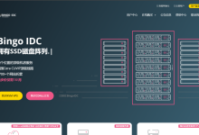 BingoIDC美国Cera上新,1核1G10M带宽月付21元起,充200送10,最高月付7折-枫舟驿站